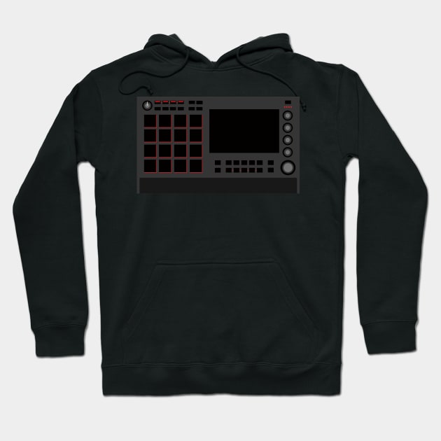 Dope Beat Machine Series #13 (No Text) Hoodie by Steve Traxx (ProducerBeat.com)